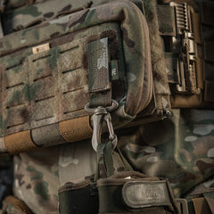 Atașament cu Carabiner M-Tac - Multicam, MOLLE, YKK