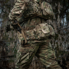 Atașament D-Ring M-Tac - Multicam pentru MOLLE, Velcro