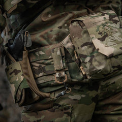 Atașament D-Ring M-Tac - Multicam pentru MOLLE, Velcro