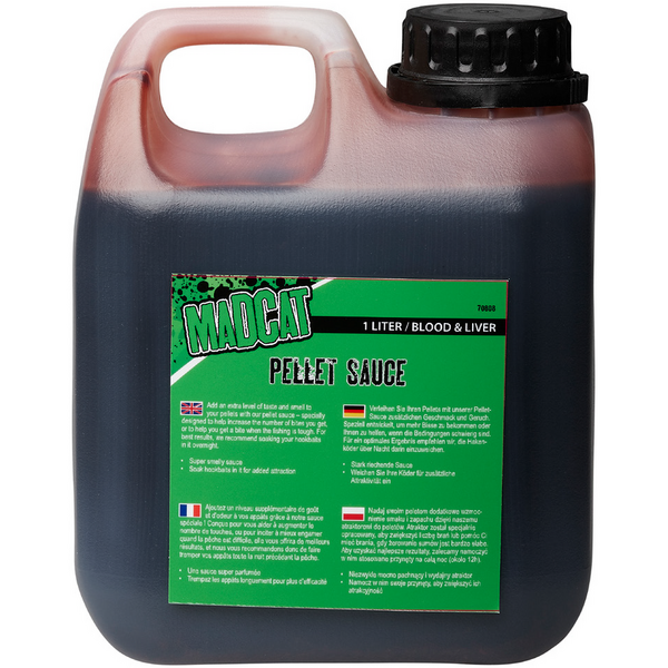 Atracant Pelete MADCAT DAM - Halibut 1000ml, Maximă Atracție Somn