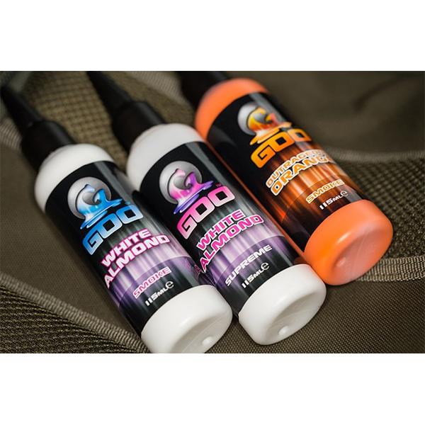 Atractant Goo Korda White Almond Smoke - Aroma Migdale, Vizibilitate