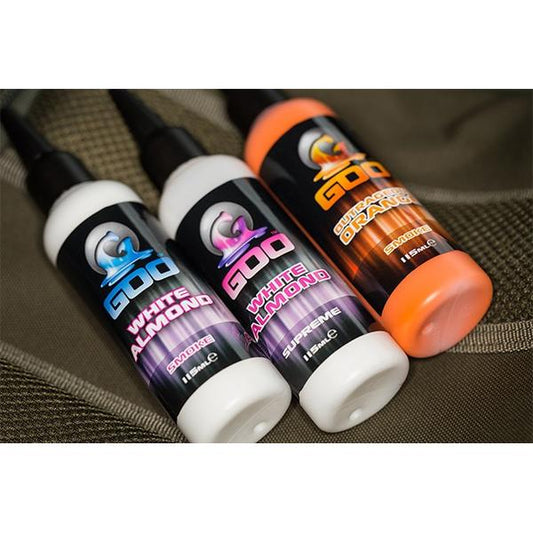 Atractant Goo Korda White Almond Smoke - Aroma Migdale, Vizibilitate