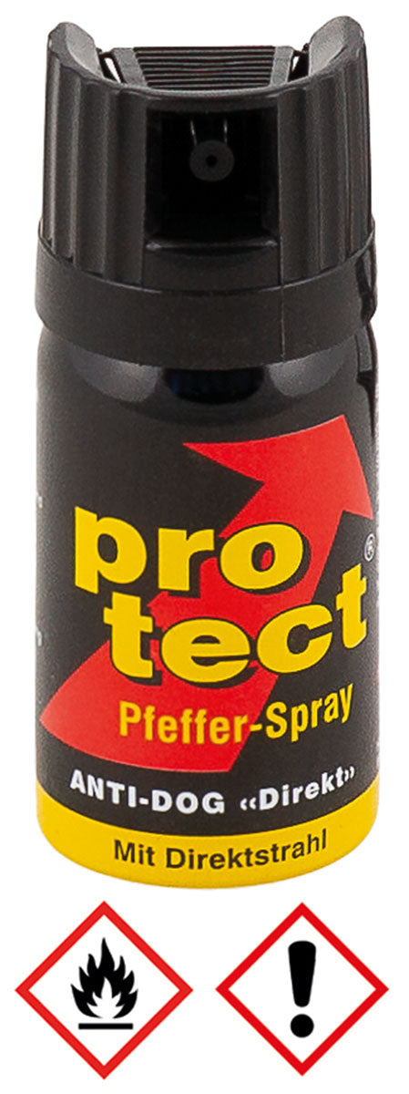 Autoapărare Spray cu Piper Pfeffer 40ml - Jet Direct, 5m rază