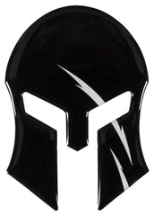 Autocolant 3D "Spartan" Louis - Design Negru cu Accente Albe