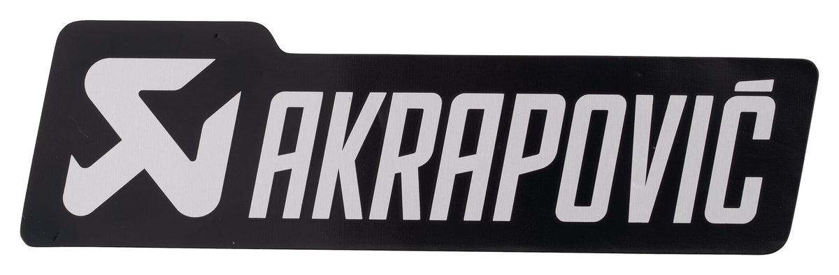 Autocolant Akrapovic Original - Rezistent la Căldură, Stil Motocicletă