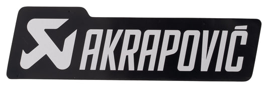 Autocolant Akrapovic Original - Rezistent la Căldură, Stil Motocicletă