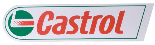 Autocolant Castrol Logo - Personalizare Moto, 15x4 cm