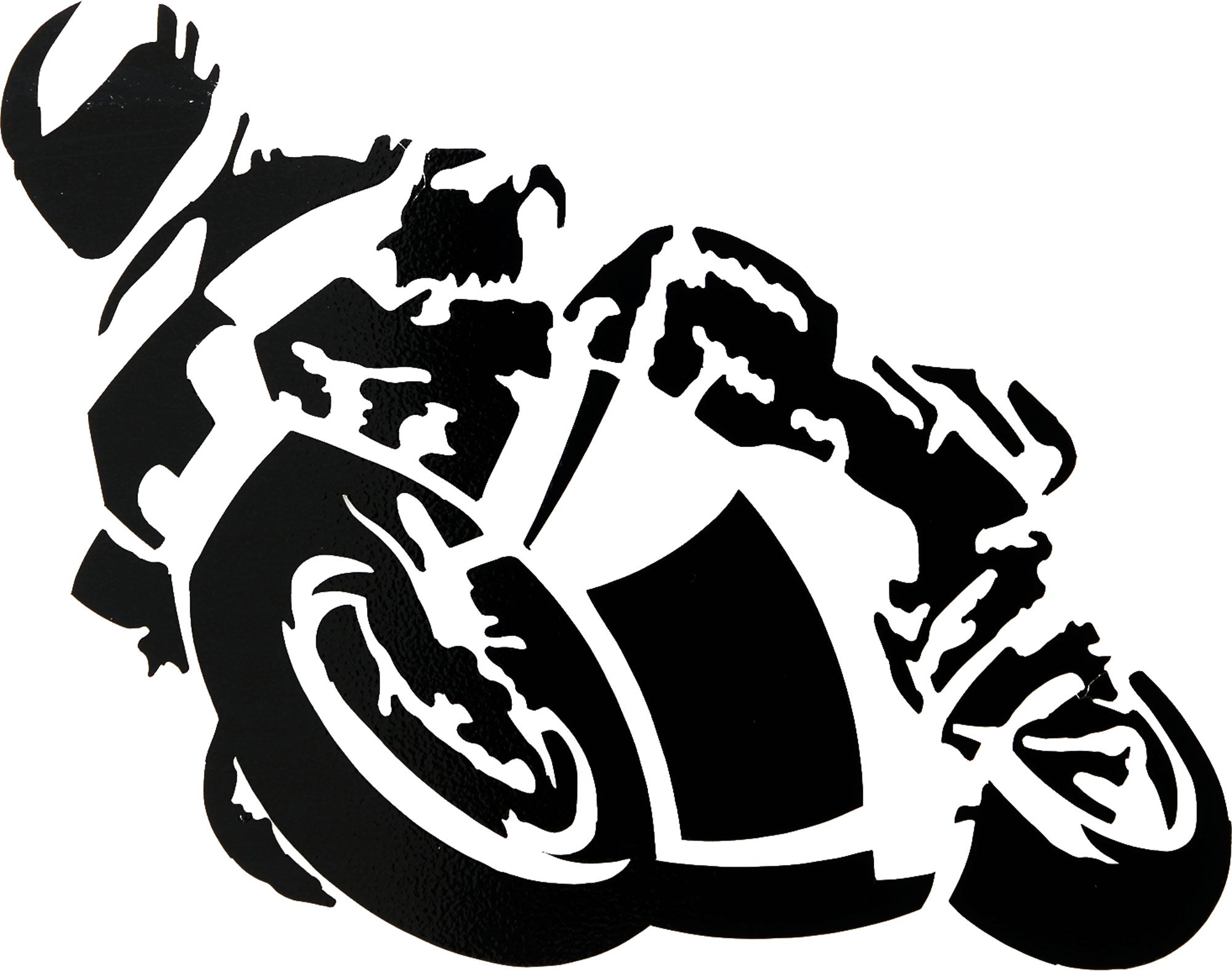 Autocolant "Motociclist" Louis - Rezistent și Personalizabil