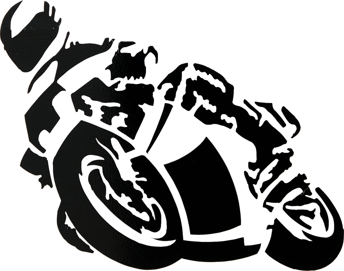 Autocolant "Motociclist" Louis - Rezistent și Personalizabil