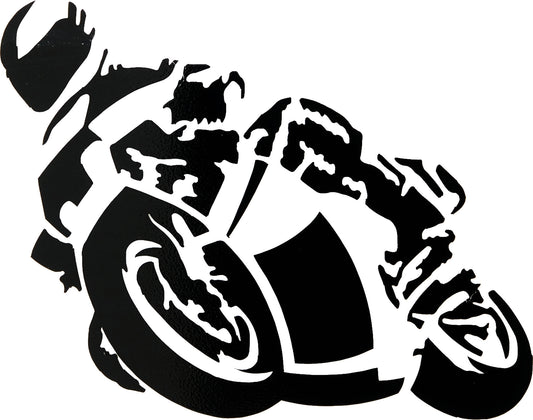 Autocolant "Motociclist" Louis - Rezistent și Personalizabil