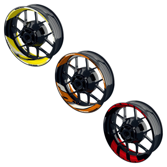 Autocolante Jante Moto One-Wheel Premium - 17" Diverse Culori