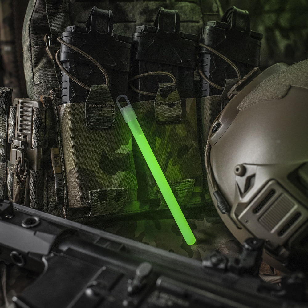 Băț Luminescent 15 cm M-Tac - Olive, Autonom, 24h Iluminare