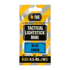 Băț Luminescent M-Tac 4,5x40mm (10 buc) - Albastru
