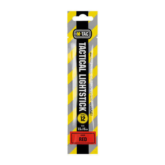 Băț Luminescent M-Tac Tip 2 15cm - Roșu, 12h Autonomie
