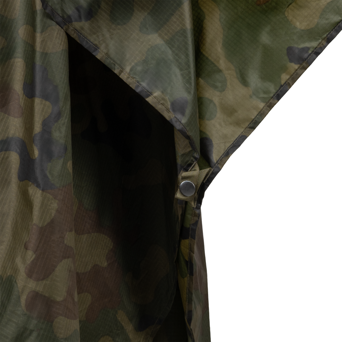 Poncho Lightweight Field Helikon-Tex PL Woodland – Poliester Ripstop, 355 g - poza 8