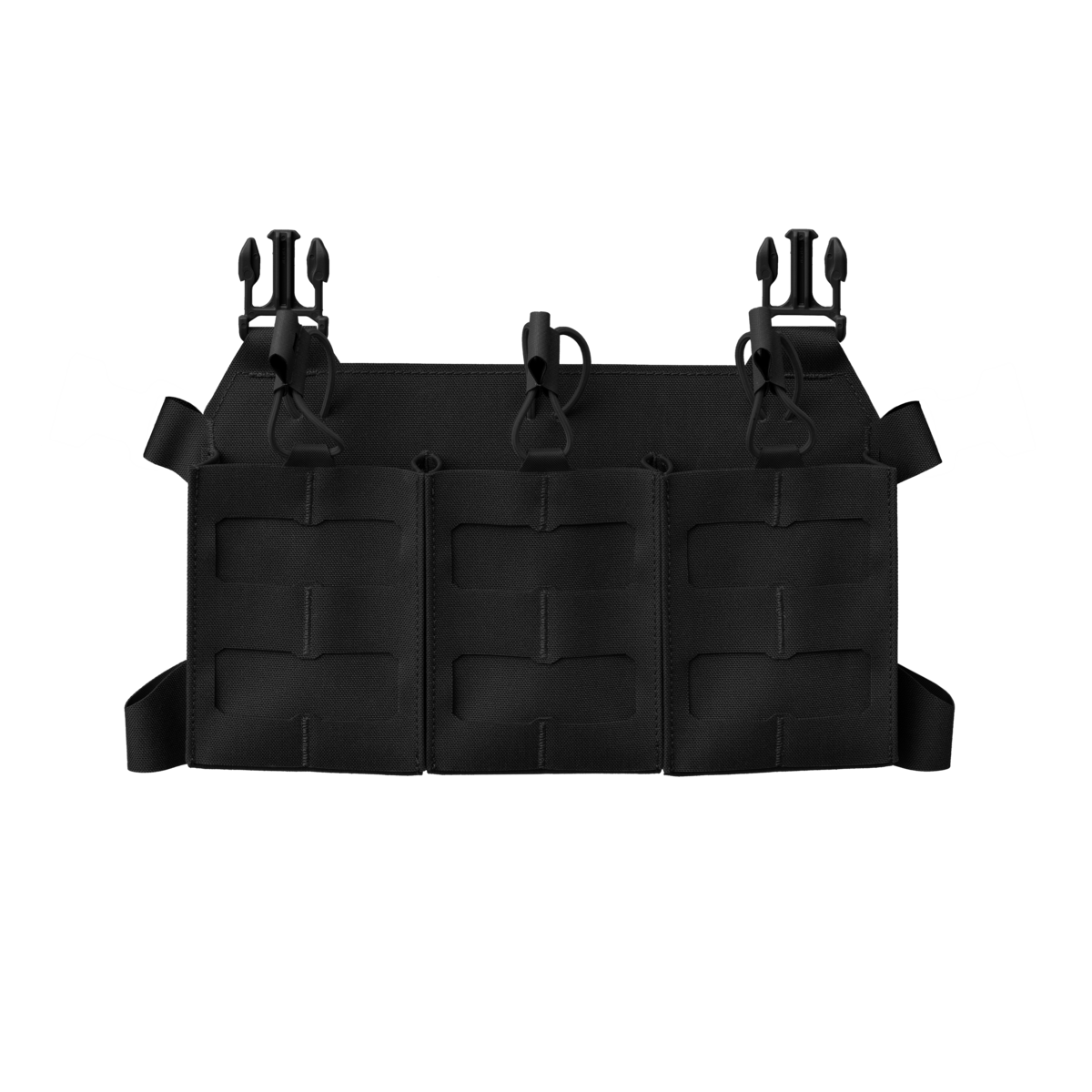Panel Frontal Helikon-Tex Skeletonized Triple 417 Ușor Negru