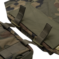 Chest Rig Chicom Helikon-Tex Woodland – Cordura 500D, 3 Buzunare Încărcătoare - poza 10