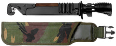 Baionetă Brit. SA80 DPM Camo MFH - Tăietor Sârmă, Ferăstrău