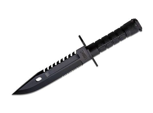 Baionetă United Cutlery USMC M-9 – Masivă, Multifuncțională și Inspirată Militar