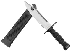 Bajonetă Chineză M95 Negru MFH - Oțel 3Cr13, Tăietor Sârmă