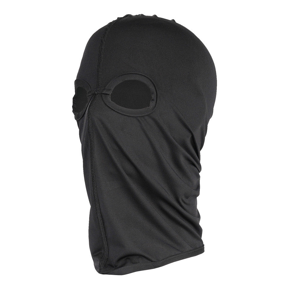 Balaclavă Helm Bivak 2 Găuri Stretch Negru - Protecție Totală și Confort
