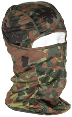 Balaclava Mission 1-Loch BW Camo MFH - Respirabil, Mărime universală