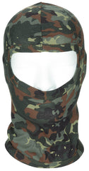 Balaclava Subțire 1 Orificiu BW Flecktarn MFH - 100% Bumbac, Ușoară
