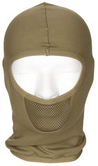 Balaclava Tactical 1-Loch Coyote MFH - Respirabilă, Gură Plasă