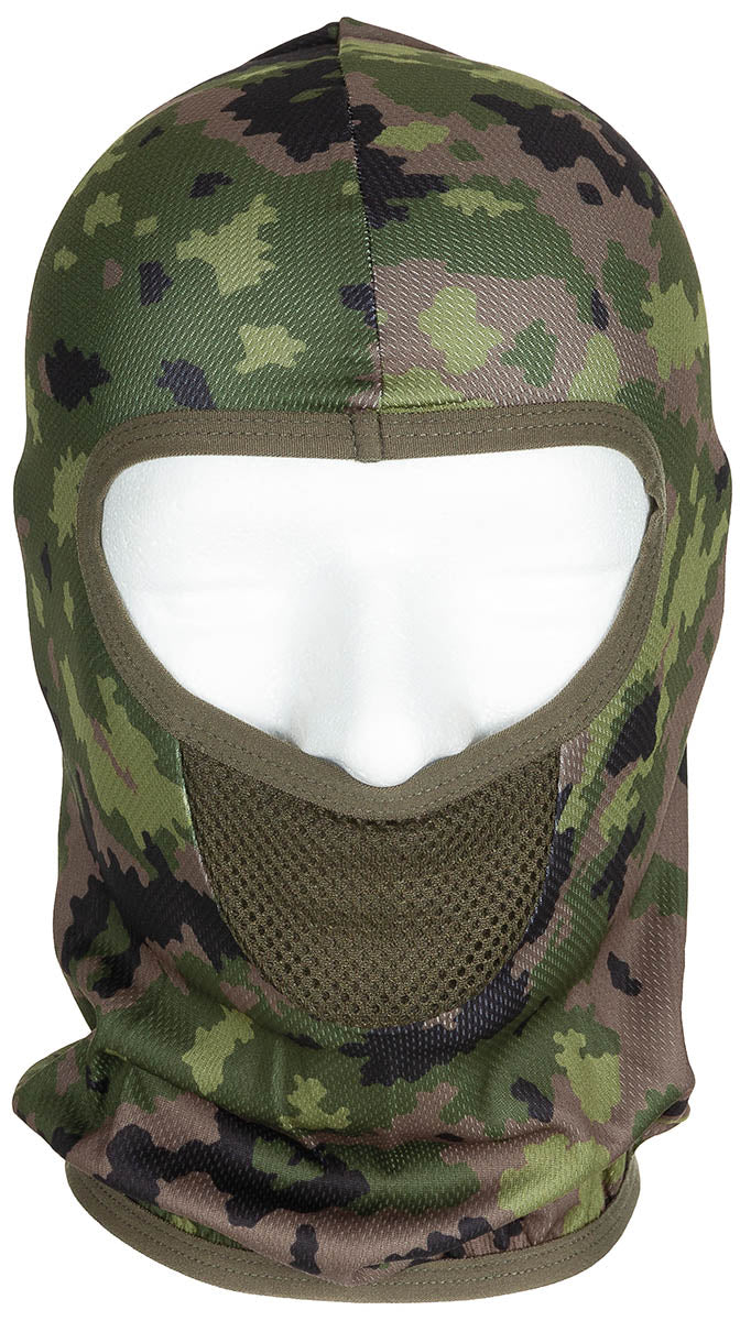 Balaclava Tactical 1-Loch M05 Camo MFH - Respirabilă, Mărime Universală