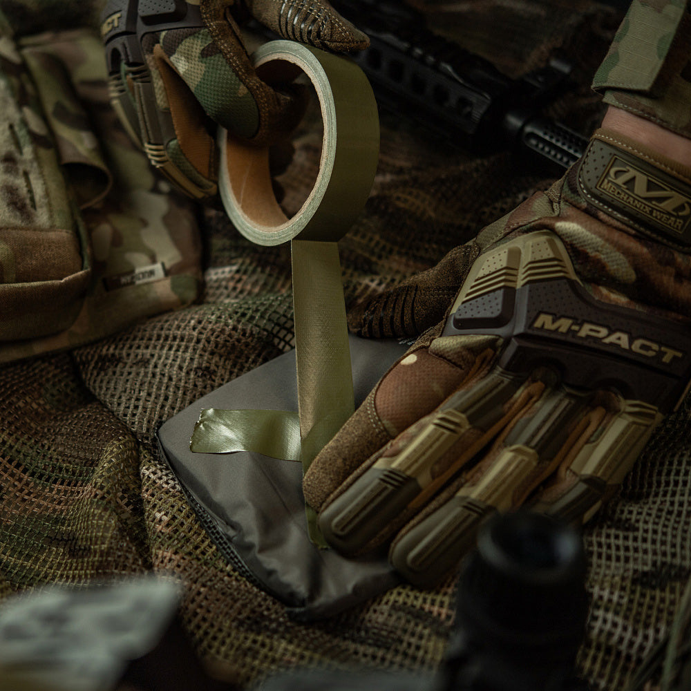 Bandă Adezivă M-Tac Reinforced Tape 25mm - Olive, Universală