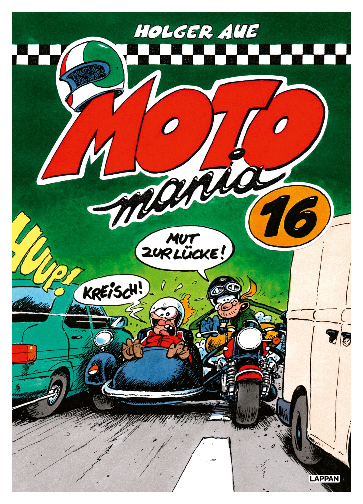 Bandă Desenată Motomania Vol. 16 *Mut Zur Lücke* - Aventuri Moto