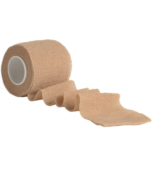 Bandă Elastică Autoadezivă Mil-Tec – 50 mm x 4,5 m, Reutilizabilă, Coyote