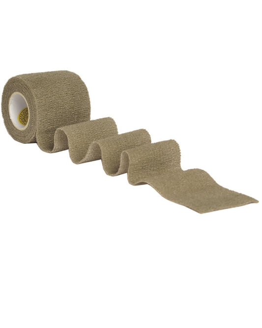 Bandă Elastică Autoadezivă Mil-Tec – 50 mm x 4,5 m, Reutilizabilă, Oliv