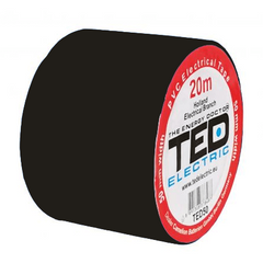 Bandă Izolatoare 20m x 50mm Neagră TED - Profesională, Rezistentă - 2