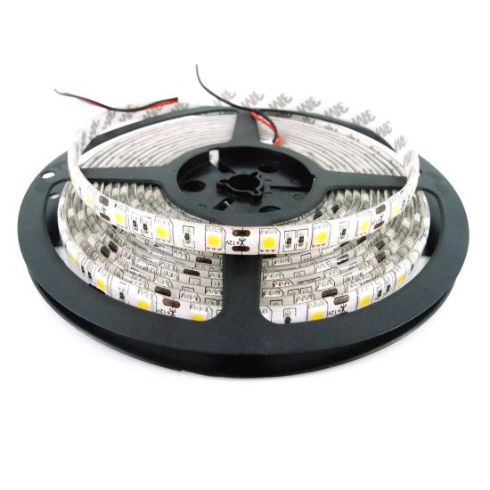 Banda LED Alb 2700K 12V SPN - Lumină Caldă, Rezistență IP65 - 1