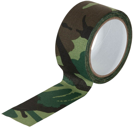Bandă Textilă Adezivă 5cm x 10m Woodland MFH - Aderență & Rezistență