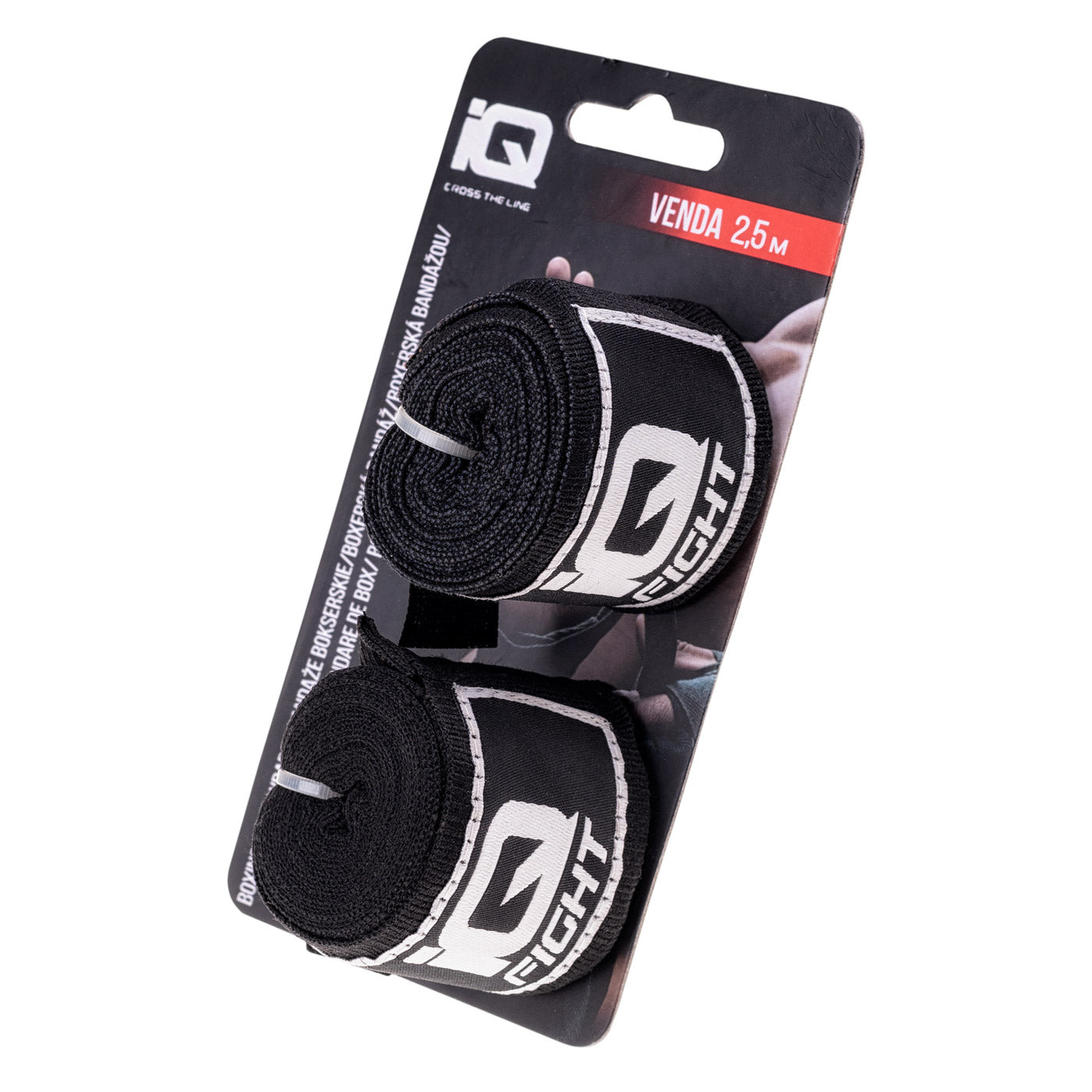 Bandaj Box VENDA 2,5M IQ CROSS THE LINE - Protecție & Confort - 1