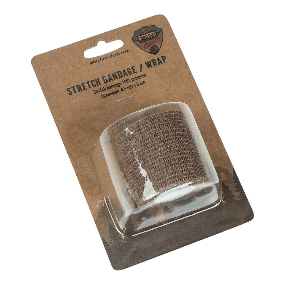 Bandaj Elastic Stretch wrap Coyote FOSCO - Siguranță Rapidă pe Teren