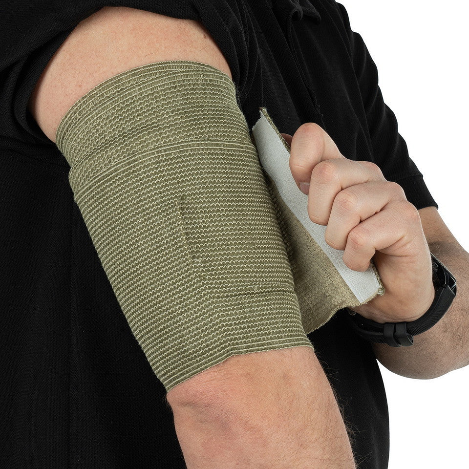 Bandaj Tactic BCB Combat PF120A Verde Olive - Prim Ajutor Esențial