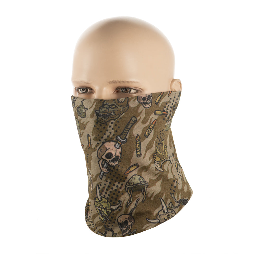 Bandană Gât Ușoară Samurai M-Tac - Protecție și Camuflaj