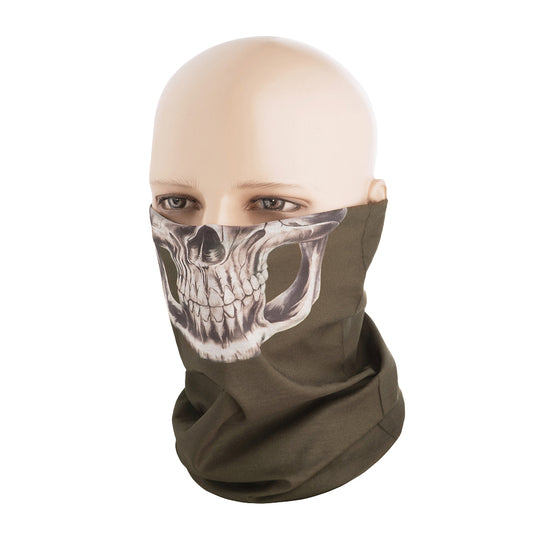 Bandană Tubulară Reaper Skull M-Tac - Multifuncțională Olive