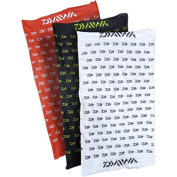 Bandană Buff DAIWA Black/Green - Protecție UV, Respirabilă - 2