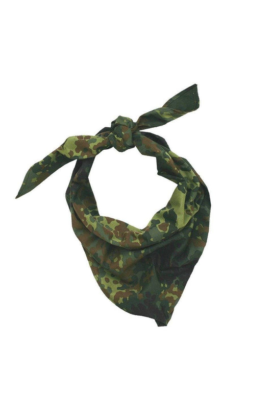 Bandană BW Mil-Tec – 65% Bumbac, 35% Poliester, Flecktarn