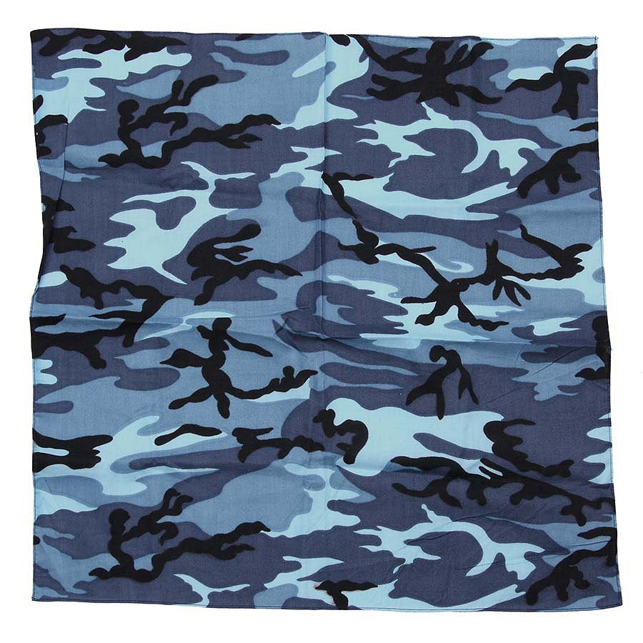 Bandana Camuflaj Sky Blue #125 - Versatilitate Tactică Maximă