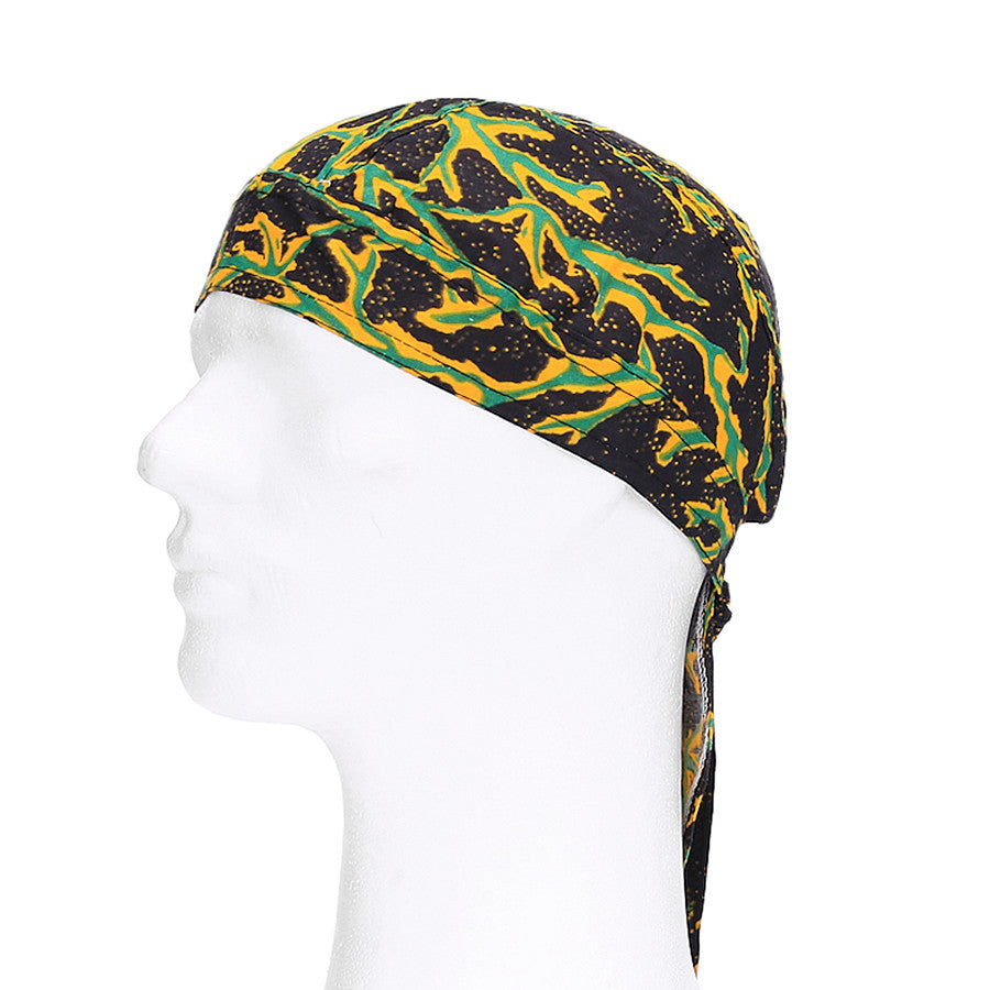 Bandana Cap Lighting #160-162 Groen/Oranje - Versatilitate Tactică Esențială