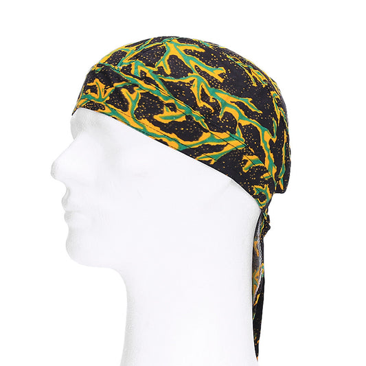 Bandana Cap Lighting #160-162 Groen/Oranje - Versatilitate Tactică Esențială