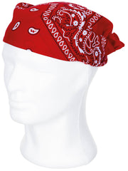 Bandana Classic Paisley Roșu MFH - 100% Bumbac, 55x55 cm