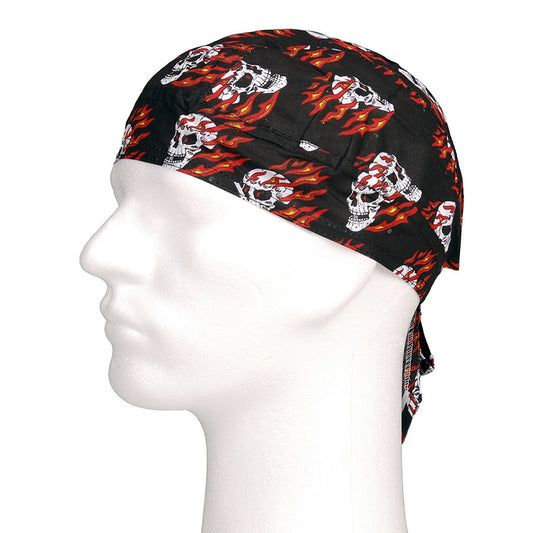 Bandana Flaming Skull #158 - Protecție și Atitudine Fără Compromis