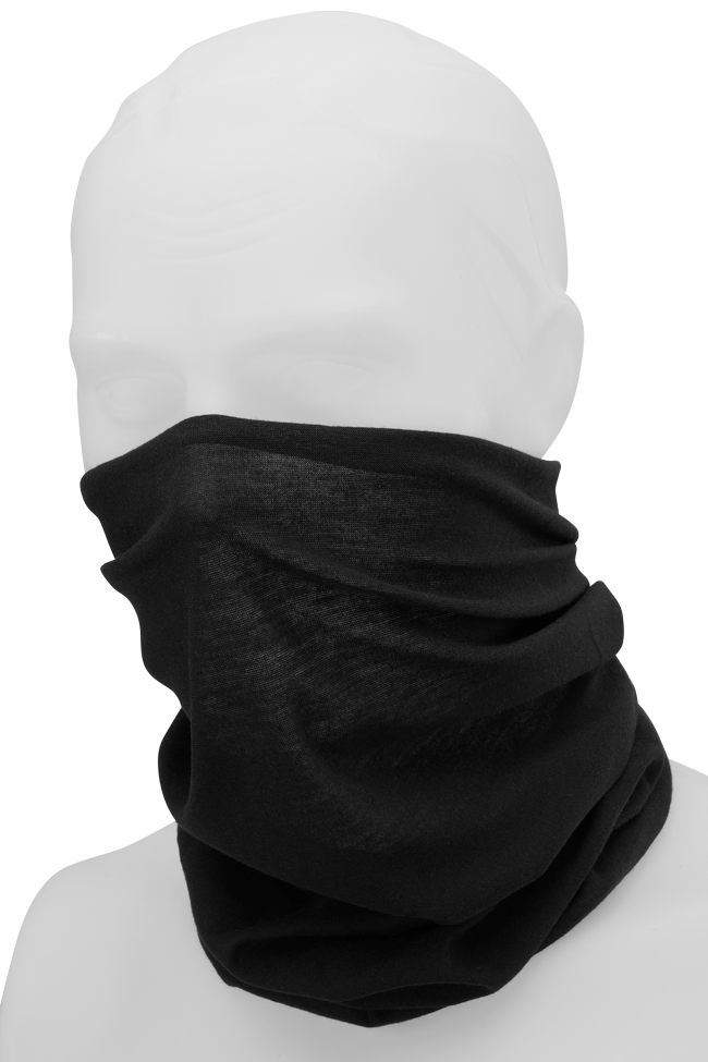 Bandana Multi Function Headgear Negru Brandit - Versatilitate Esențială