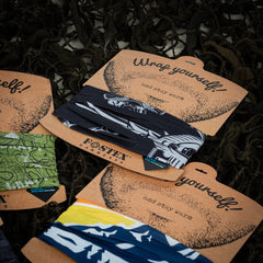 Bandana Multifuncțional Biker Coolmax Negru - Protecție Adaptabilă și Uscată